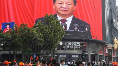 El presidente chino Xi Jinping advirtió que su país “jamás renunciará al uso de la fuerza” para conseguir la reunificación de Taiwán.