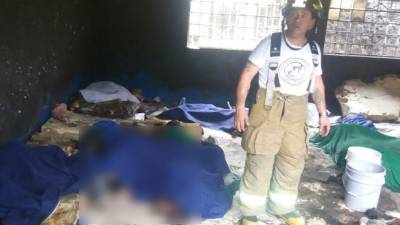 Autoridades informaron que al menos 19 menores perdieron la vida en el incendio. Foto El Periódico Guatemala.