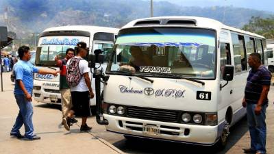 Los buses que viajan al sector norte son los más afectados por los asaltos.