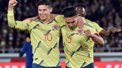 Colombia le ganó a Japón con un gol de Radamel Falcao. Foto AFP