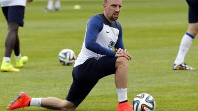 Ribéry, al parecer, no jugará el Mundial.