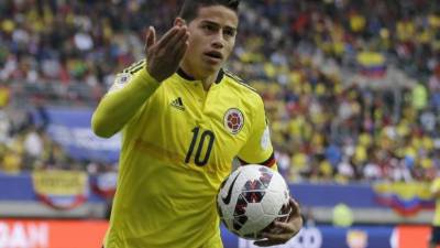 James Rodríguez es de los mejores mediocampistas del mundo. FOTO AFP ARCHIVO.