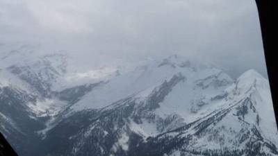 El avión emitió una llamada de socorro antes de estrellarse.