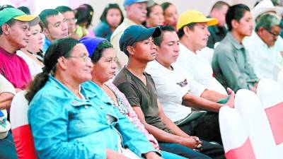 Los indígenas piden que los respeten.