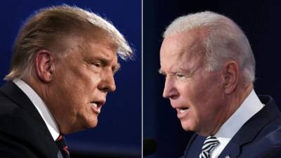 Trump y Biden se enfrentaron en el primero de los tres debates electorales programados para convencer a los votantes estadounidenses antes de las elecciones del próximo 3 de noviembre./AFP.