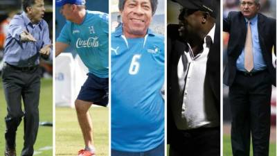 Estos son algunos de los candidatos para DT de Honduras.