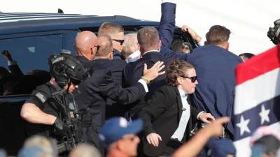 Trump fue víctima de un segundo intento de asesinato en su club de golf en Florida.