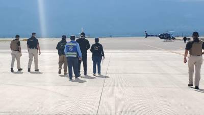 El hondureño Juan Ramón Matta Waldurraga llegó a Honduras tras ser extraditado desde Colombia.