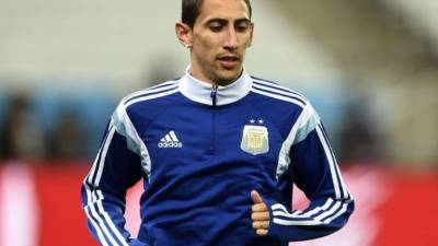 El argentino Ángel Di María no disputó la final del Mundial ante Alemania.