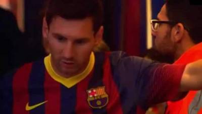 El delantero argentino del FC Barcelona, Lionel Messi, sigue mostrando algunos problemas con vómitos.