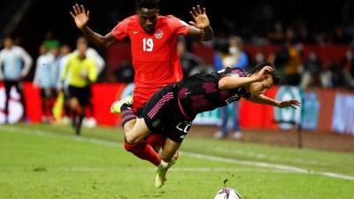 Canadá fue superior a los mexicanos durante el partido realizado en el estadio Azteca.