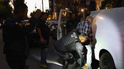 Las redadas contra inmigrantes indocumentados iniciaron en 2016. Foto: Getty