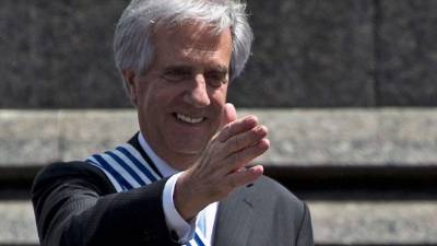 Tabaré Vázquez, el primer presidente de izquierda de Uruguay, murió este domingo a los 80 años por un cáncer de pulmón./AFP.