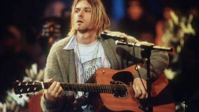 Kurt Cobain, líder de Nirvana.