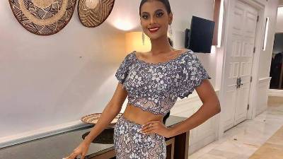 La bella Dayana Bordas es originaria de La Mosquitia.