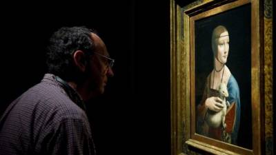 El cuadro, pintado por Leonardo a finales del siglo XV, llegó a Polonia alrededor del año 1800.