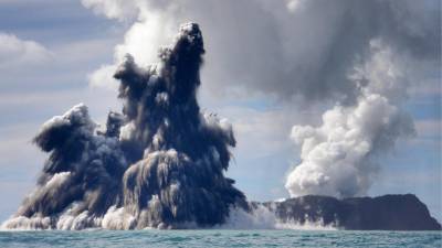 Volcán Hunga Tonga-Hunga causó una explosión que se escuchó hasta en Estados Unidos