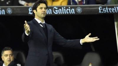 Santiago Solari se ha ganado su continuidad en el cargo de entrenador del Real Madrid. Foto AFP