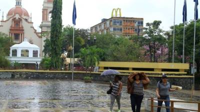 San Pedro Sula está este viernes a 23 grados centígrados y se han registrado lluvias leves.