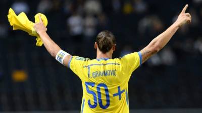 La UEFA incluye a Ibrahimovic en el top16 tras su gol 50 con la selección.