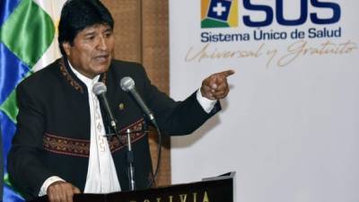 Evo Morales, presidente de Bolivia. AFP/Archivo