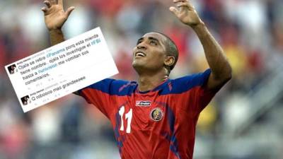 Andy Herron cargó duro en su Twitter.