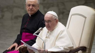 Papa Francisco, máximo líder de la Iglesia católica. Foto: EFE