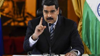 Al presidente el país se le ha ido de las manos. Foto: AFP/Juan BARRETO