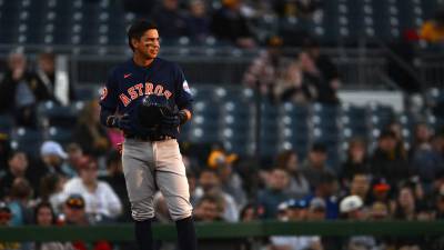 Mauricio Dubón está viviendo un gran momento con la novena de Astros de Houston