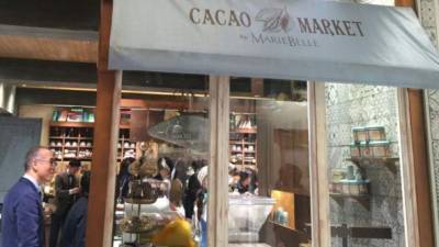 Liberman inauguró su segunda tienda “Cocoa Market by Mariebelle' en Japón.