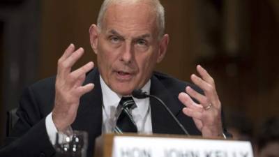 El jefe de Gabinete de la Casa Blanca, John Kelly. AFP/Archivo