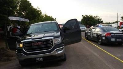 La supuesta novia del sicario de 'El Chapo' se transportaba esta camioneta. Foto Milenio.