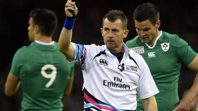 Nigel Owens es uno de los árbitros mejor considerados del planeta. Foto AFP