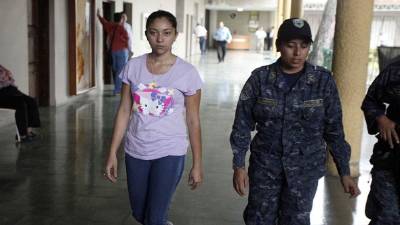 Leyla Figueroa está recluida en el penal de San Pedro Sula.