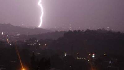 Las autoridades ponen en alerta a los hondureños ante la actividad eléctrica que impera estos días en el país.