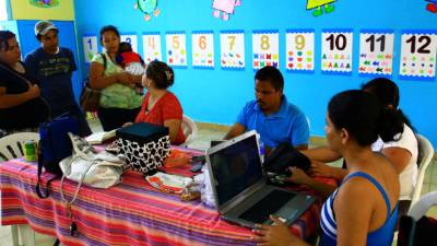 Los padres que deseen matricular a sus hijos en el jardín aún pueden hacerlo.