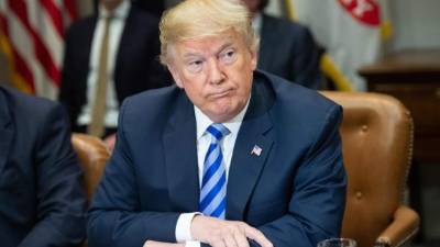 El mandatario estadounidense se jactó de estar deportando a 'animales y criminales' de EEUU./AFP.