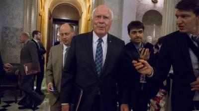 El senador Patrick Leahy aboga por Honduras ante el Senado.
