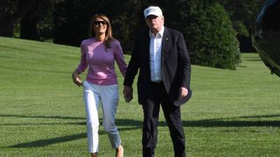 Cuando se le preguntó cómo reaccionará en caso de que Trump lance un mensaje agresivo contra México en Twitter, López Obrador rechazó enzarzarse en disputas. / AFP PHOTO / Olivier Douliery