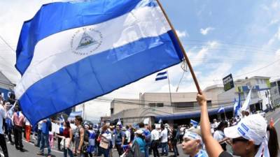 La oposición nicaragüense convocó a un paro nacional como medida de presión al gobierno del presidente Daniel Ortega para que cese la violencia./AFP.