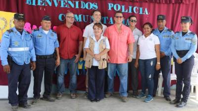 El acto lo realizaron funcionarios policiales y de la embajada de los Estados Unidos.