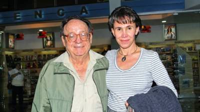 Roberto Gómez Bolaños y Florinda Meza.