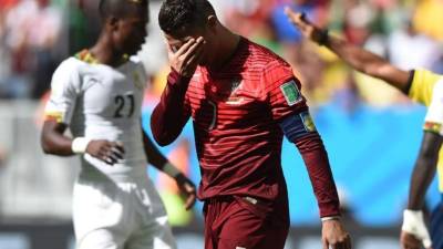 Cristiano Ronaldo sufrió la maldición del Balón de Oro.