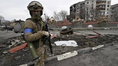 Las tropas ucranianas retomaron el control de las afueras de Kiev tras la retirada de los rusos.