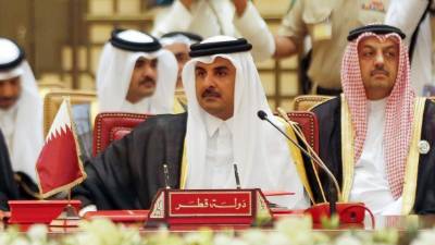 El emir de Catar, jeque Tamim Ben Hamad Al Thani, mantuvo su posición ante sus vecinos árabes.
