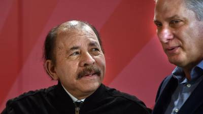 El presidente de Nicaragua, Daniel Ortega.