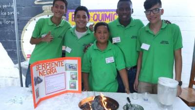 Mostraron su talento para crear procesos químicos.