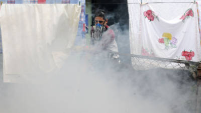 OPS pide a centroamericanos combatir el dengue.AFP