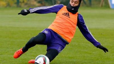 Nájar juega en el Adnerlecht desde la temporada 2013.