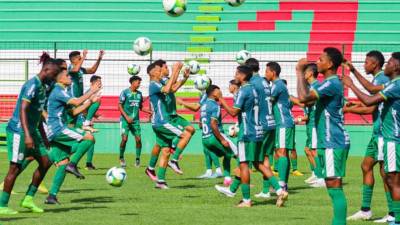 El Marathón se prepara de cara al inicio del torneo Clausura 2024 de la Liga Nacional de Honduras.